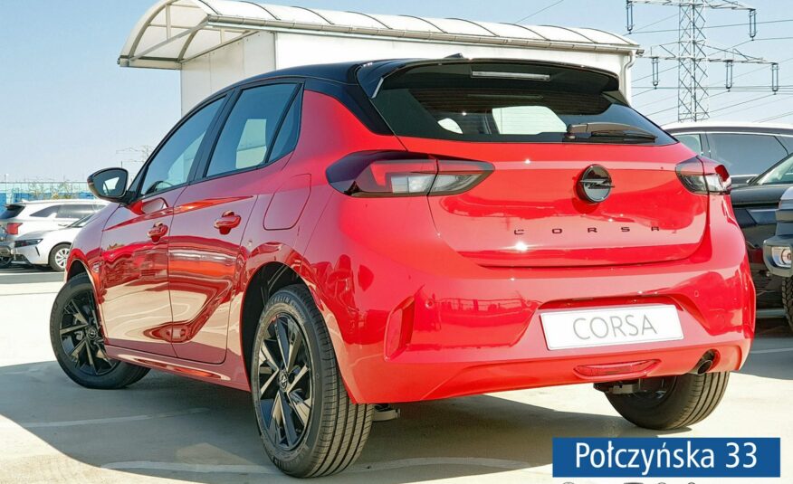 Opel Corsa YES 1.2 Turbo 100 KM MT6 S&S|Czerwony Rekord|Pak Komfort| MY24