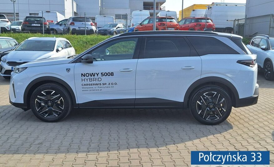 Peugeot 5008 1.2 Hybrid 136 KM eDCS6 GT | Pakiet Bezpieczeństwo |Nowy Model|Demo