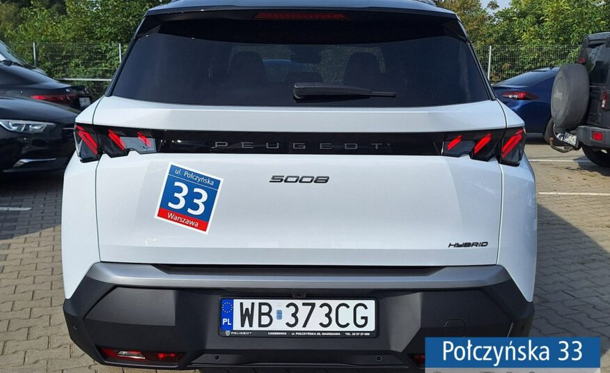 Peugeot 5008 1.2 Hybrid 136 KM eDCS6 GT | Pakiet Bezpieczeństwo |Nowy Model|Demo