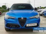 Alfa Romeo Stelvio Veloce Q4 AT 2.0 280 KM|Misano Blue|Szklany dach/ Pak Techno|2024