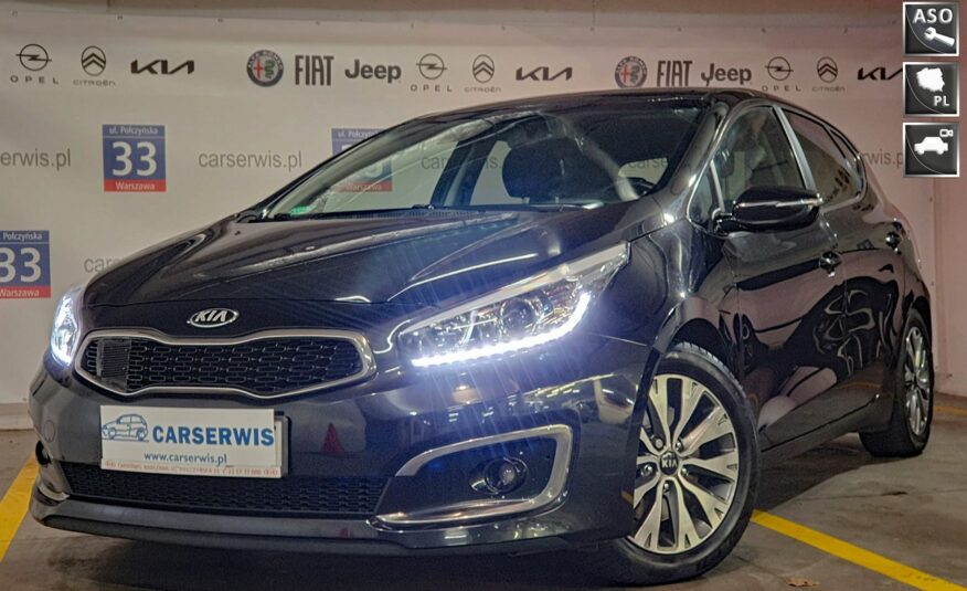 Kia Cee’d Salon Polska| Pierwszy właściciel|Bogata wersja