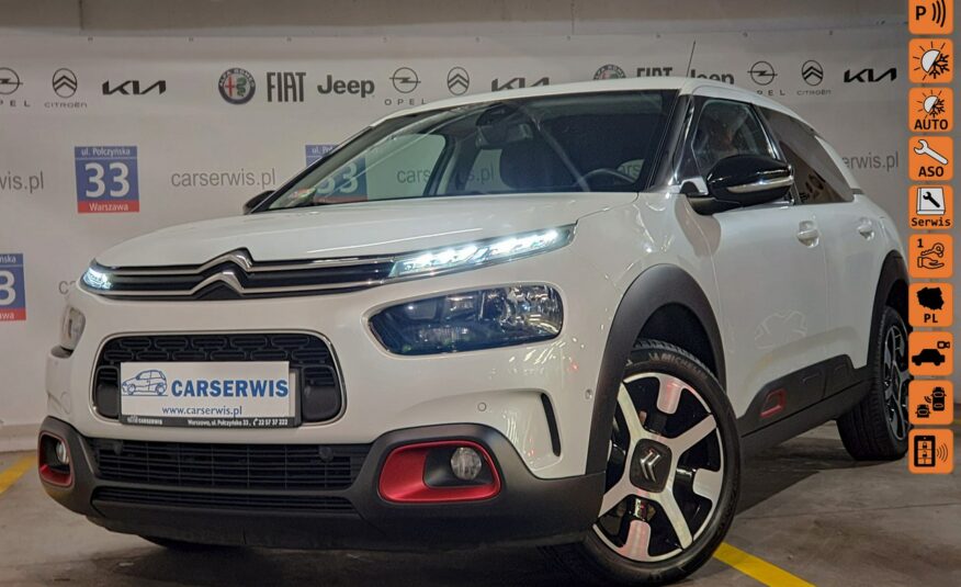 Citroen C4 Cactus Salon Polska, serwis Aso, 1-wszy Właściciel