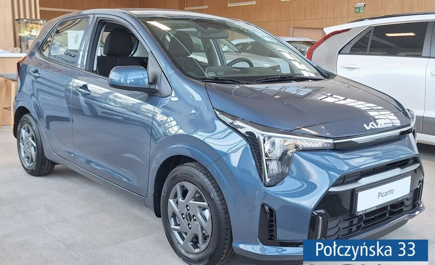 Kia Picanto 1.0 DPI 58 KM 5MT | wersja L+WIN+A14 | Smoke Blue | MY25