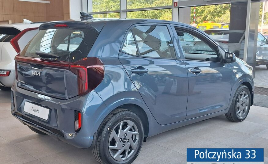 Kia Picanto 1.0 DPI 58 KM 5MT | wersja L+WIN+A14 | Smoke Blue | MY25