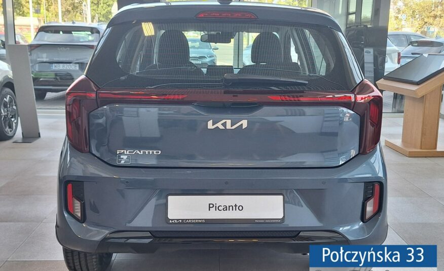 Kia Picanto 1.0 DPI 58 KM 5MT | wersja L+WIN+A14 | Smoke Blue | MY25