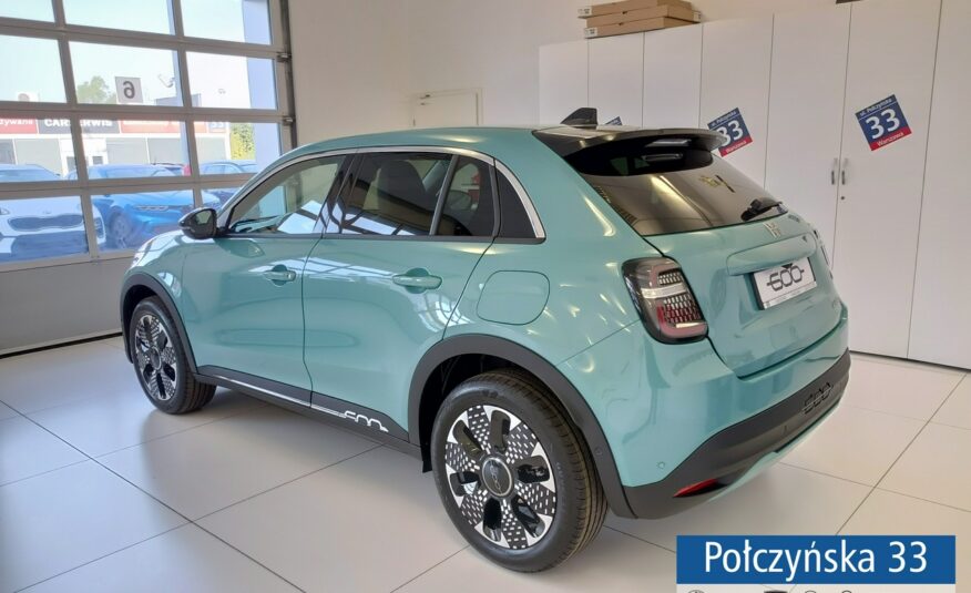 Fiat 600 1.2 100 KM DCT6 Hybrid | wersja La Prima| Niebieski | 2024