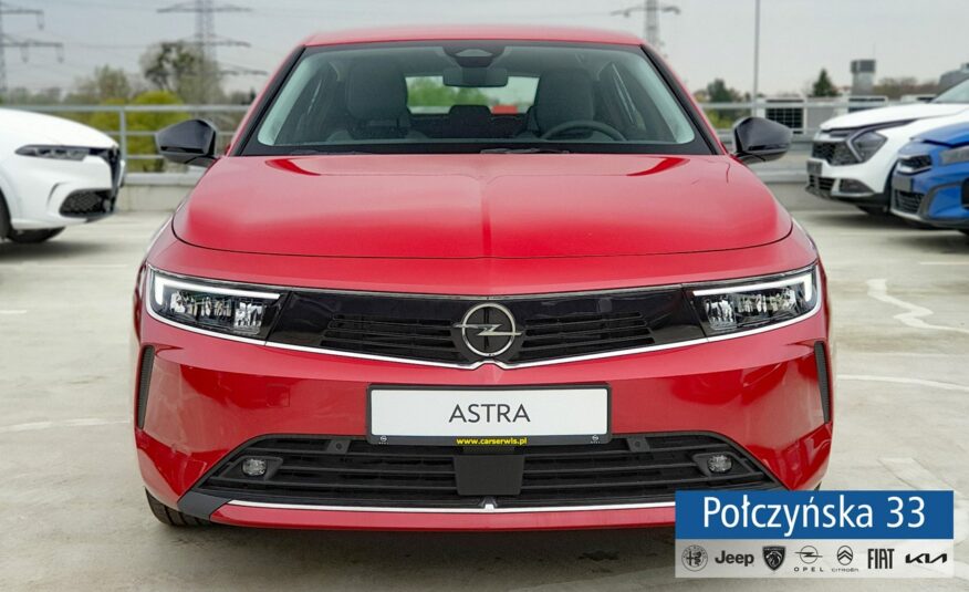 Opel Astra Edition 1.2 AT8 130KM S/S | Czerwony Kardio | 2024