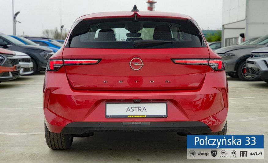 Opel Astra Edition 1.2 AT8 130KM S/S | Czerwony Kardio | 2024