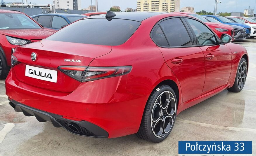 Alfa Romeo Giulia Veloce  2.0 280 KM AT8 AWD|Szklany dach|Pak. Techno, Sound Theatre