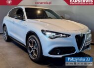 Alfa Romeo Stelvio Veloce Q4 AT 2.0 280 KM|Moonlight Grey| Skóra|Premium Theatre Sound