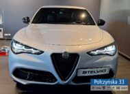 Alfa Romeo Stelvio Veloce Q4 AT 2.0 280 KM|Moonlight Grey| Skóra|Premium Theatre Sound