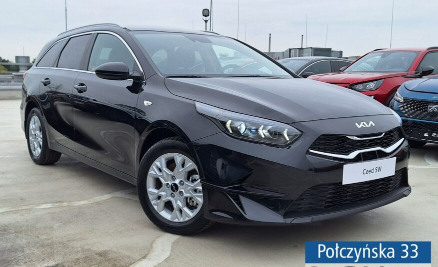 Kia Nowy Ceed 1.5 T-GDI 160KM 6MT | Wersja M+SMT | czarny Black Pearl | MY24