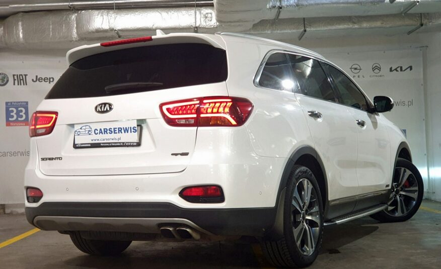 Kia Sorento Salon Polska, 1-wszy użytkownik, GT-LINE,  Serwis, Vat 23%