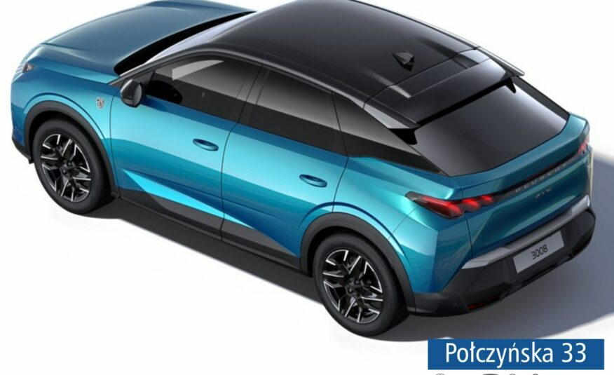 Peugeot 3008 1.2 Hybrid 136 KM eDCS6 Allure | Pak: Zimowy, Bezpieczeństwo, Panorama