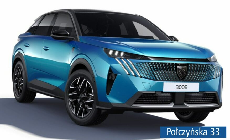 Peugeot 3008 1.2 Hybrid 136 KM eDCS6 Allure | Pak: Zimowy, Bezpieczeństwo, Panorama