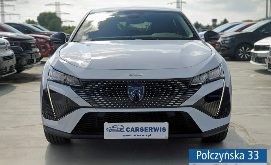 Peugeot 408 1.2 Hybrid 136 KM eDCS6 Allure|Pak. Bezpieczeństwo, Łączność, Zimowy