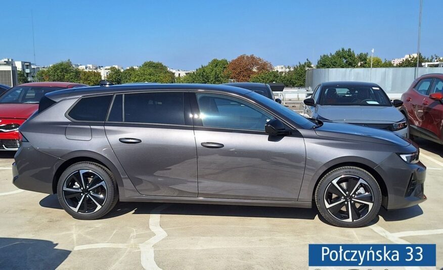 Opel Astra ST GS 1.2 Hybrid eDTC6 136 KM S/S | Szary | Pakiet Zimowy | 2024