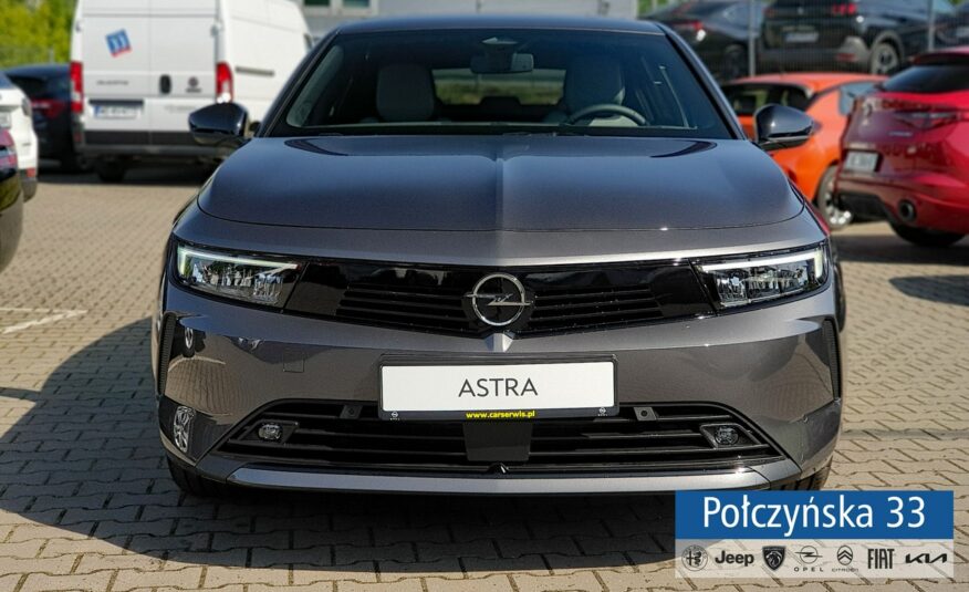 Opel Astra Edition 1.2 AT8 130KM S/S |Szary Vulcano|Pakiet Techniczny| 2024