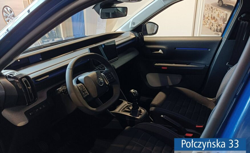 Citroen C3 1,2 100 KM | wersja Pack Plus |Bright Blue |2024